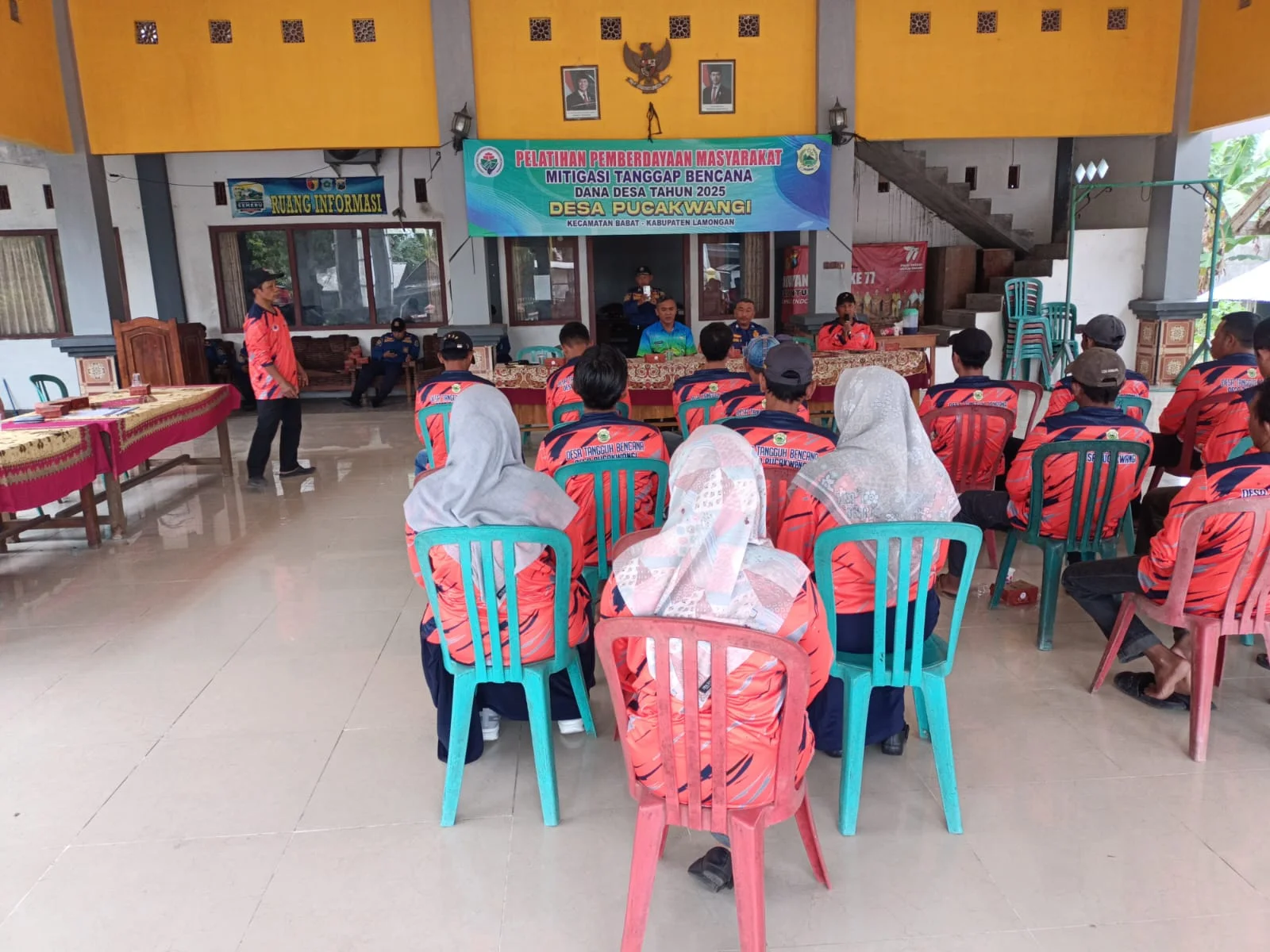 Tingkatkan Kesiapsiagaan Warga, Desa Pucakwangi Adakan Pelatihan Desa Tangguh Bencana